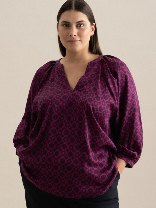 Damen Shirtbluse - Curvy