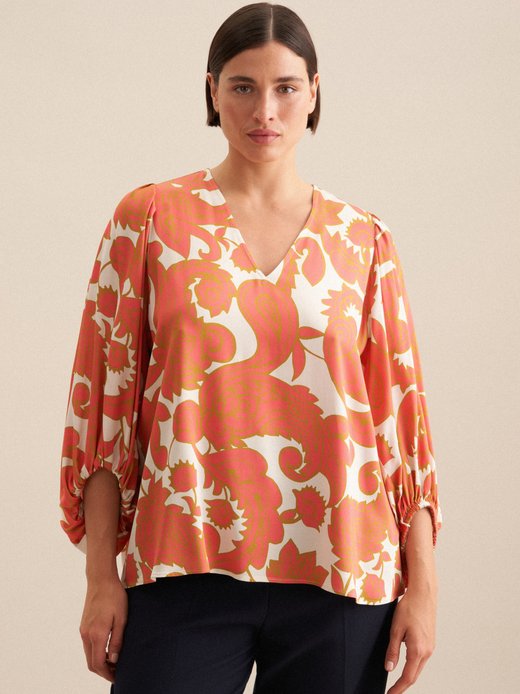 Damen Shirtbluse - Curvy