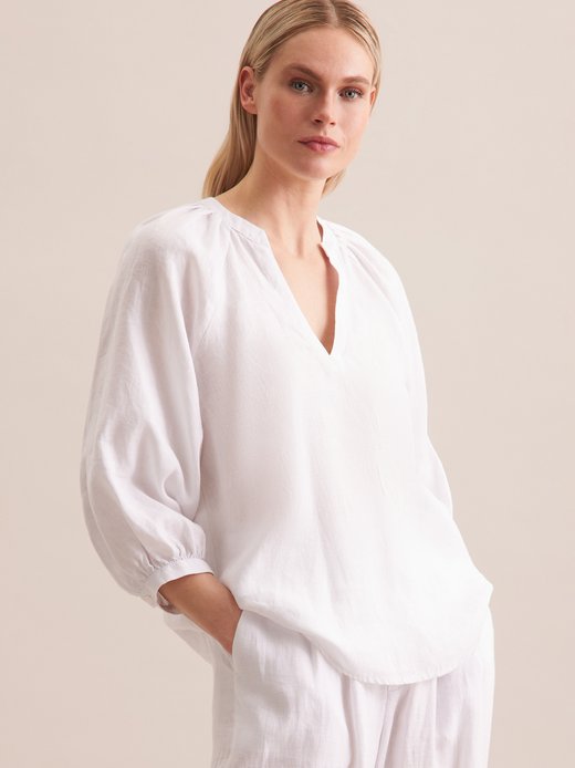 Damen Shirtbluse - Oversized Fit