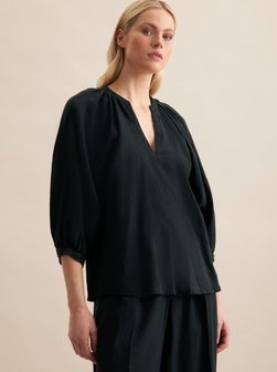 Damen Shirtbluse - Oversized Fit