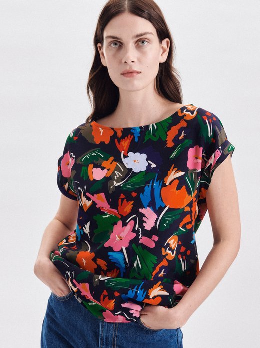 Damen Shirtbluse - Regular Fit