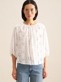 Damen Shirtbluse - Stickerei