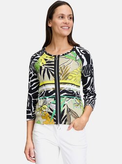 Artikelbild Damen Shirtjacke von Betty Barclay in grün mehrfarbig gemustert