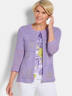 Damen Shirtjacken - Kurzgröße