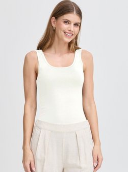 Artikelbild Damen Shirttop - FRZULU von fransa in weiß uni