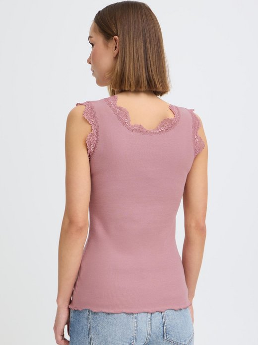Damen Shirttop - OXNSuna Lace
