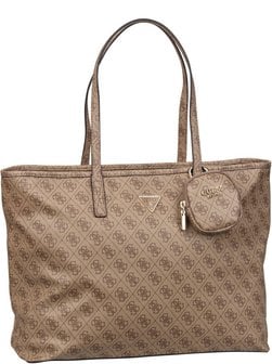 Artikelbild Damen Shopper - Power Play Large Tech Logo von GUESS in braun uni