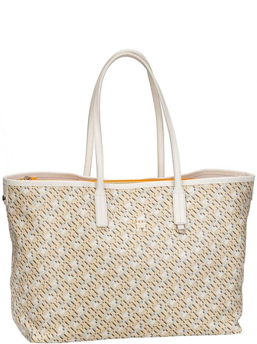 Damen Shopper - TH Monoplay Leather Tote SP24