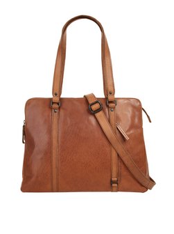 Artikelbild Damen Shopper von Spikes & Sparrow in cognac uni