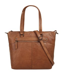 Artikelbild Damen Shopper von Spikes & Sparrow in cognac uni