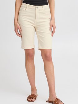 Artikelbild Damen Shorts - FRLUXE von fransa in weiß uni