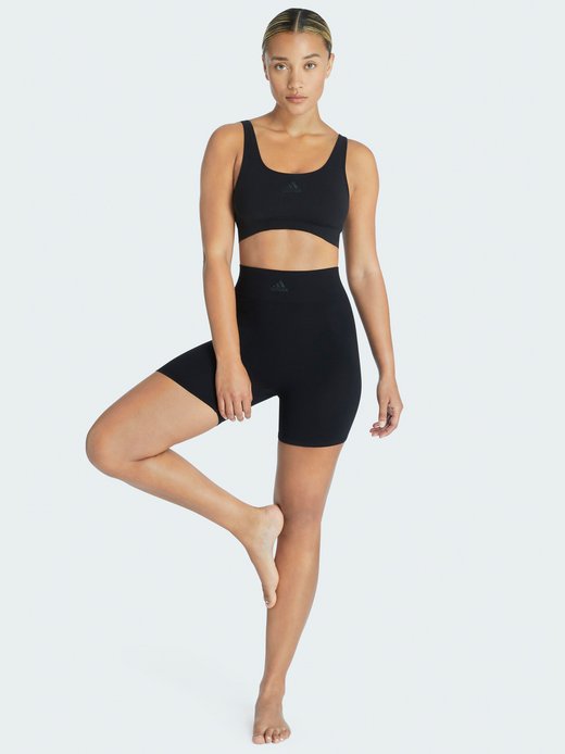 Damen Shorts  -  Short Pant - Sport Active Seamless Micro Stretch
