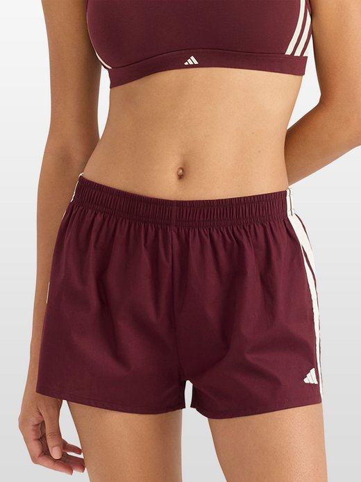 Damen Shorts  -  Sport Active Essentials Cotton 3 Stripes