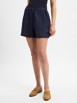 Artikelbild Damen Shorts aus Leinen von Marie Lund in marine uni