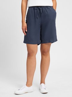 Artikelbild Damen Shorts aus Leinen von Marc O'Polo in marine uni