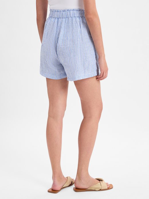 Damen Shorts aus reinen Leinen