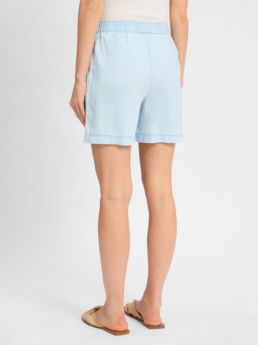 Damen Shorts mit Leinen-Anteil - MMEmmi
