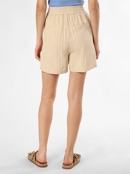 Damen Shorts mit Leinen-Anteil - Numayann