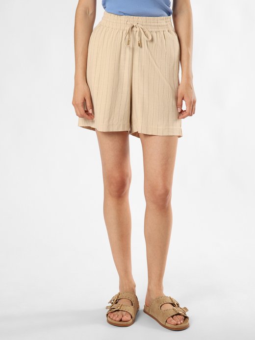 Damen Shorts mit Leinen-Anteil - Numayann