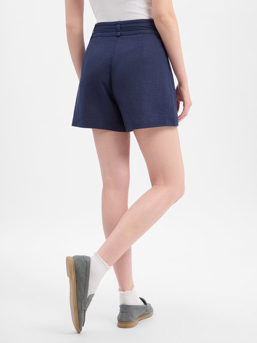 Damen Shorts mit Leinen-Anteil - YASAgana