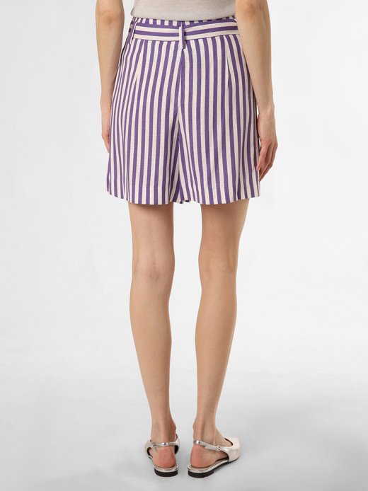 Damen Shorts mit Leinen-Anteil