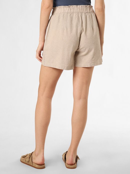Damen Shorts mit Leinen-Anteil