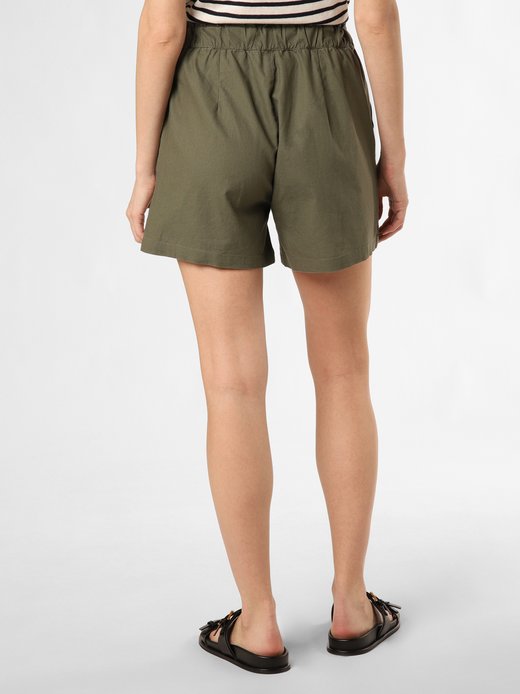 Damen Shorts mit Leinen-Anteil