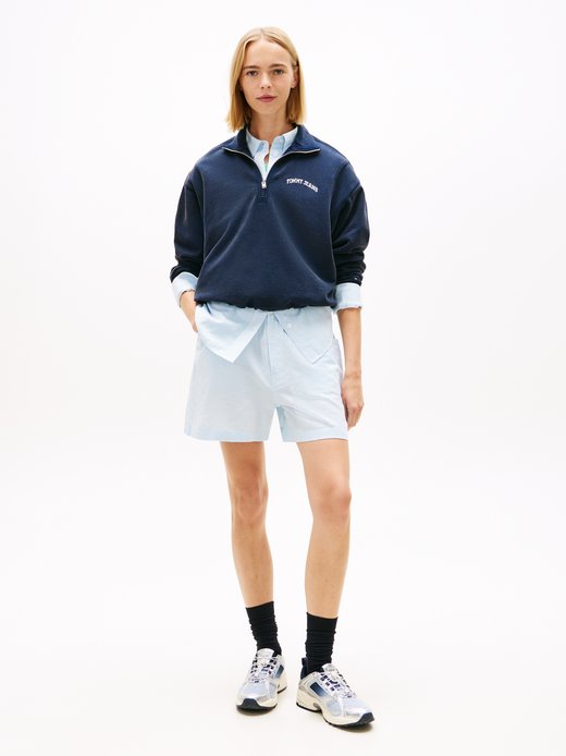 Damen Shorts mit Leinenanteil