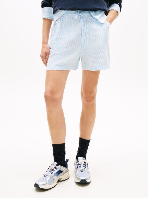 Damen Shorts mit Leinenanteil