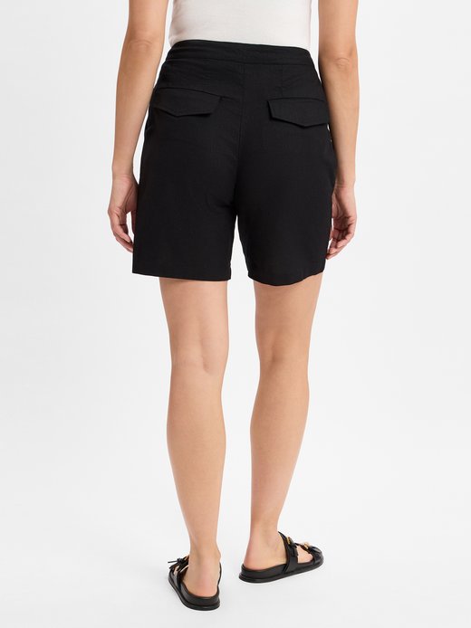 Damen Shorts mit Leinenanteil