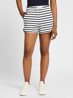 Artikelbild Damen Shorts von Marie Lund in marine weiß gestreift