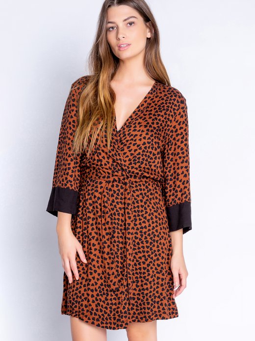 Damen Shorty Pyjama  -  Leo