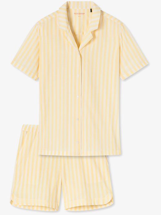 Schiesser Damen Shorty - Pyjama online Story kaufen