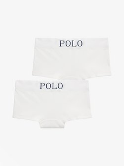 Artikelbild Damen Shorty  -  Ribbed Seamless von Polo Ralph Lauren in weiß uni