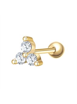 Artikelbild Damen Silberpiercing - von Glanzstücke München in gold uni