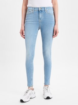 Artikelbild Damen Skinny-Jeans - Nora von Tommy Jeans in light stone uni