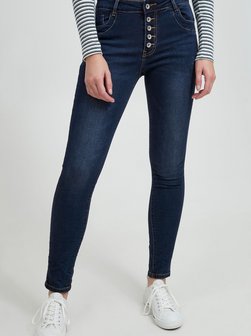 Artikelbild Damen Skinny-fit-Jeans - BYKAILY von B.Young in blau uni