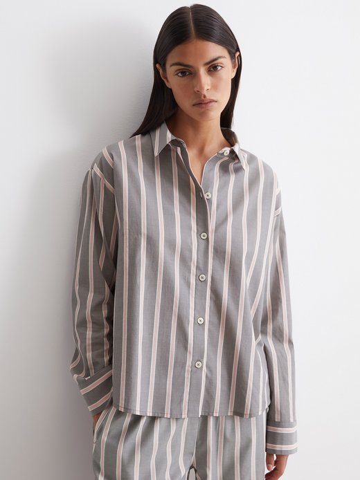 Damen Sleepshirt  -  Mix & Match Woven