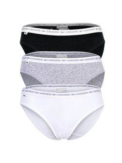 Artikelbild Damen Slip 3er Pack von Lacoste in mehrfarbig uni