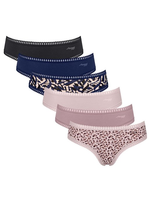 Damen Slip 6er Pack
