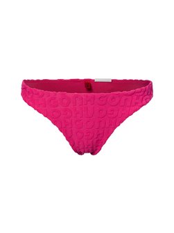 Artikelbild Damen Slip Bikini - Towel Tanga von HUGO in pink strukturiert