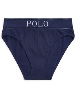 Artikelbild Damen Slip  -  High Waist Brief von Polo Ralph Lauren in marine uni