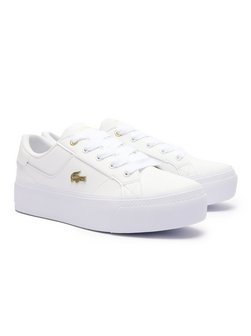 Artikelbild Damen Sneaker von Lacoste in weiß uni