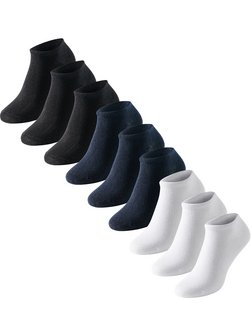 Artikelbild Damen Sneakersocken  -  Uncover von Schiesser in mehrfarbig uni