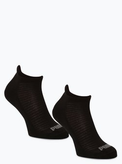 Artikelbild Damen Sneakersocken im 2er-Pack von Puma in schwarz uni
