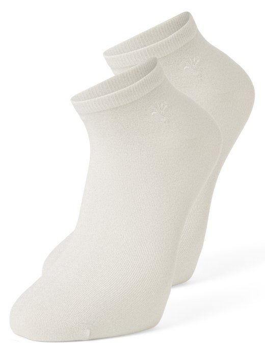 Damen Sneakersocken mit Lurex-Anteil im 2er-Pack