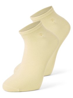 Damen Sneakersocken mit Lurex-Anteil im 2er-Pack