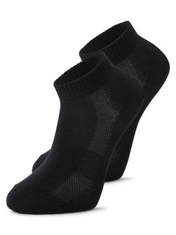 Artikelbild Damen Socken 2er Pack von Snocks in schwarz uni