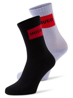 Damen Socken im 2er-Pack - 2P QS RIB LABEL CC W