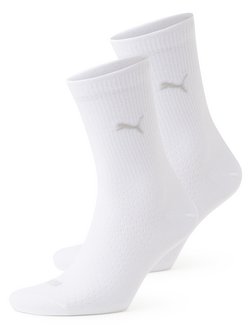 Artikelbild Damen Socken im 2er-Pack von Puma in weiß grau uni